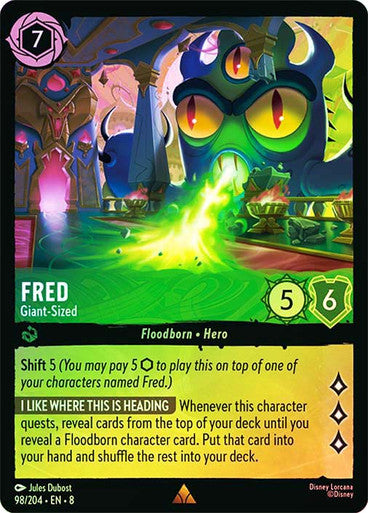Reign Of Jafar - 098/204 - Fred - Giant‐Sized - Foil