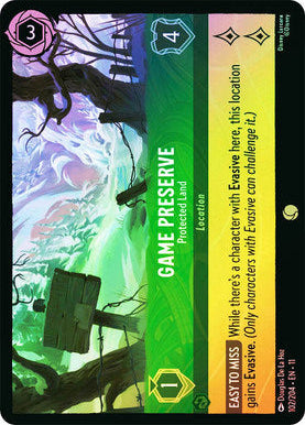 Winterspell - 102/204 - Game Preserve - Protected Land - Foil