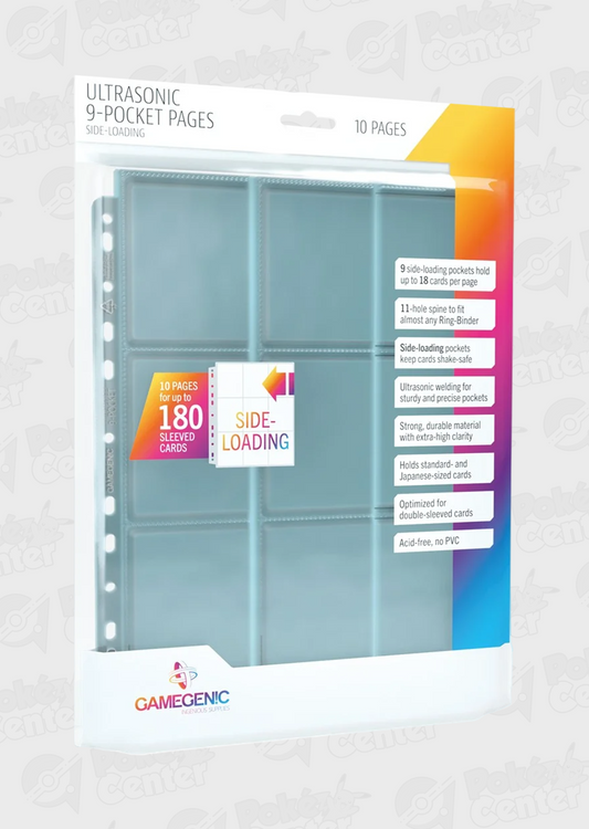 Gamegenic 9-Pocket Pages (10 stuks)