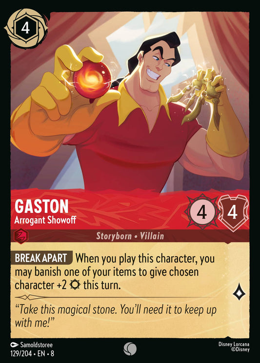 Reign Of Jafar - 129/204 - Gaston - Arrogant Showoff
