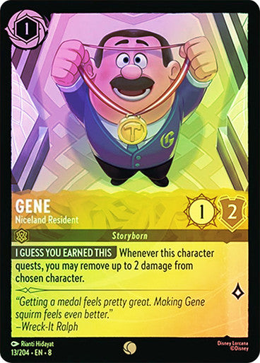 Reign Of Jafar - 013/204 - Gene - Niceland Resident - Foil