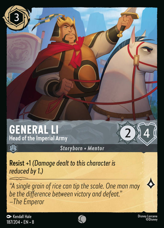Reign Of Jafar - 187/204 - General Li - Head of the Imperial Army