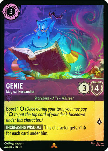 Winterspell - 049/204 - Genie - Magical Researcher - Foil
