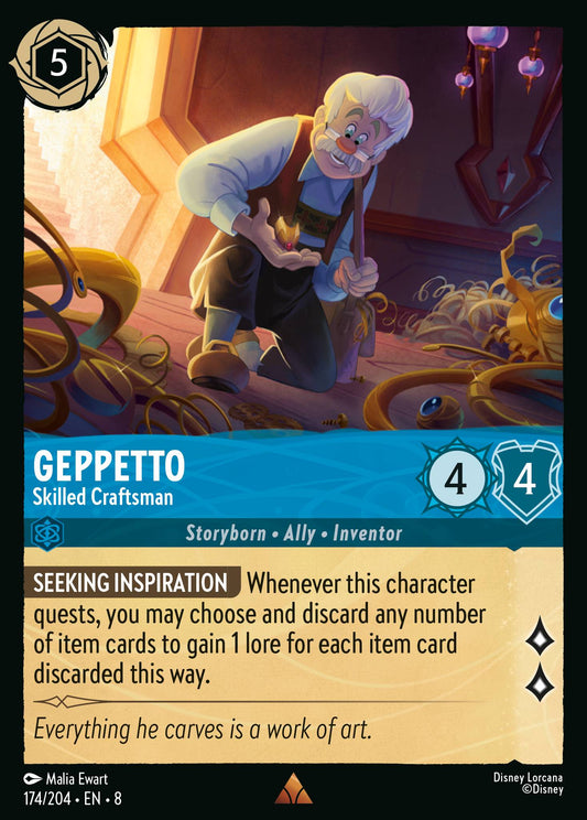 Reign Of Jafar - 174/204 - Geppetto - Skilled Craftsman