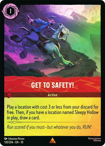 Whispers in the Well - 130/204 - Get to Safety! - Foil