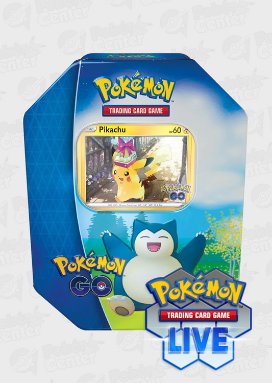 Live Code Card: Pokémon GO Tin: Snorlax