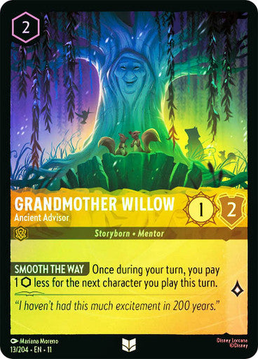 Winterspell - 013/204 - Grandmother Willow - Ancient Advisor - Foil