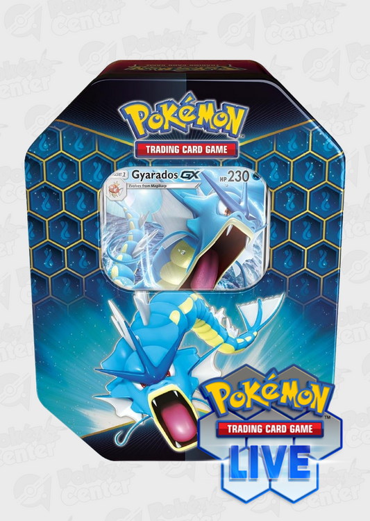 Live Code Card: Hidden Fates Tin: Gyarados GX