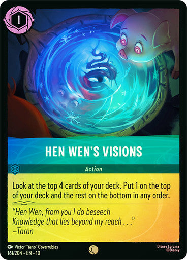 Whispers in the Well - 161/204 - Hen Wen's Visions - Foil