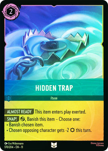 Winterspell - 170/204 - Hidden Trap - Foil