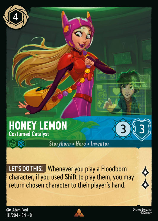 Reign Of Jafar - 111/204 - Honey Lemon - Costumed Catalyst