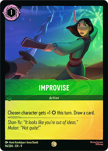 Fabled - 096/204 - Improvise - Foil