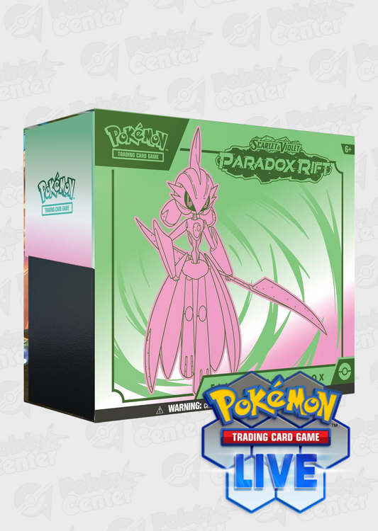 Live Code Card: Paradox Rift Elite Trainer Box: Iron Valiant