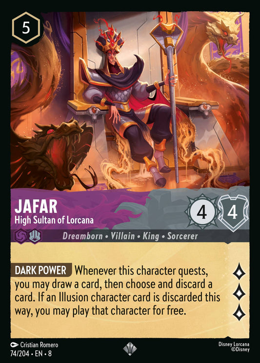 Reign Of Jafar - 074/204 - Jafar - High Sultan of Lorcana