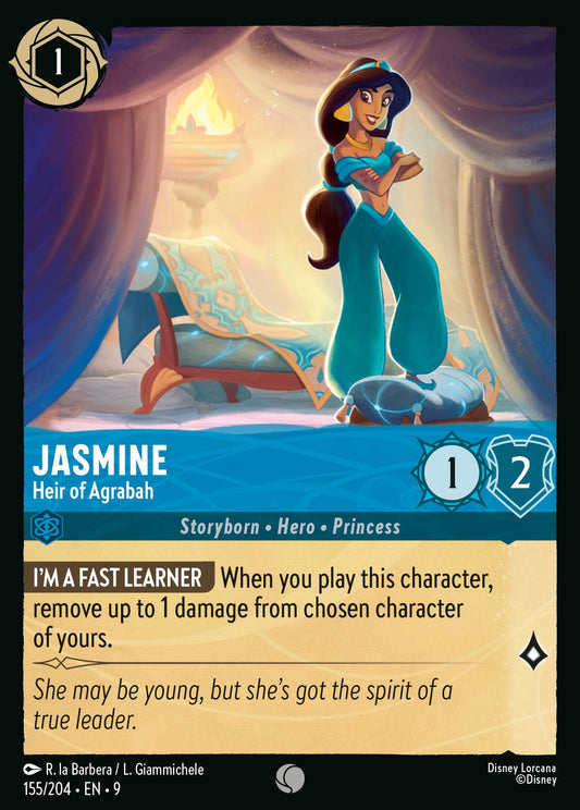 Fabled - 155/204 - Jasmine - Heir of Agrabah