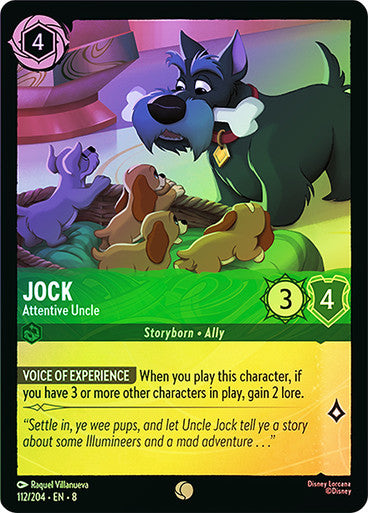 Reign Of Jafar - 112/204 - Jock - Attentive Uncle - Foil