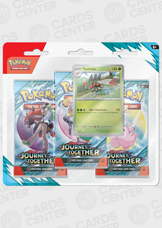 Journey Together 3-Booster Blister - Yanmega