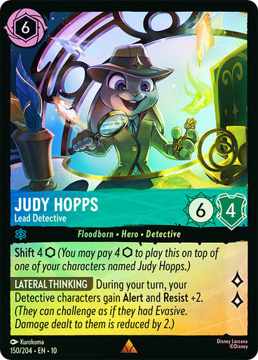 Whispers in the Well - 150/204 - Judy Hopps - Lead Detective - Foil