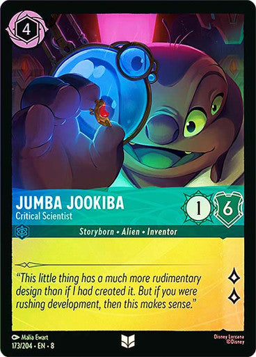Reign Of Jafar - 173/204 - Jumba Jookiba - Critical Scientist - Foil