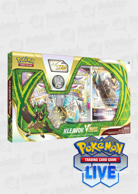 Live Code Card: Kleavor VSTAR Premium Collection