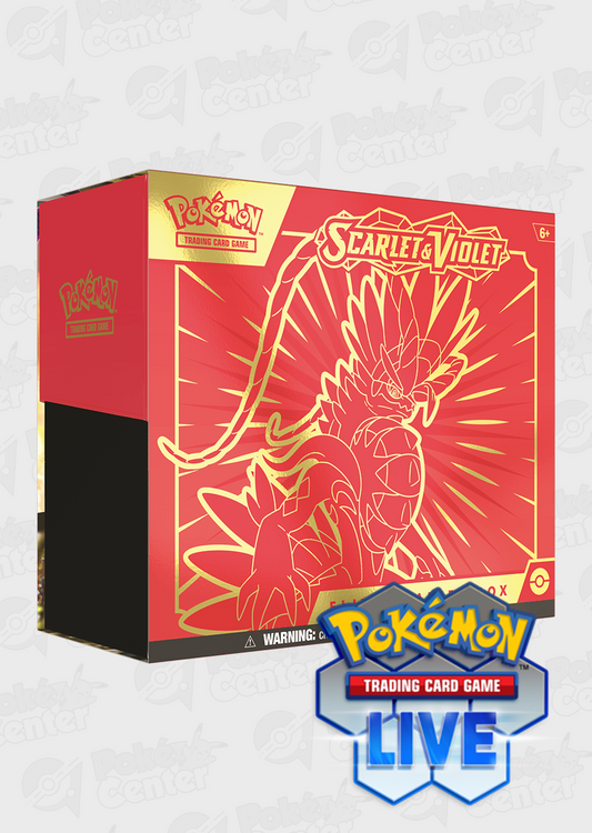 Live Code Card: Scarlet & Violet Elite Trainer Box: Koraidon