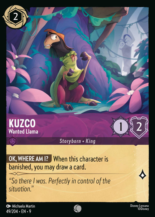 Fabled - 049/204 - Kuzco - Wanted Llama
