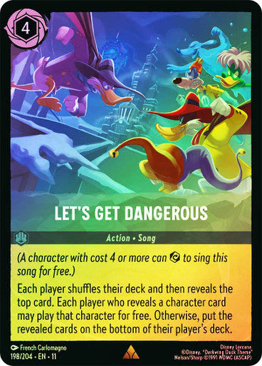 Winterspell - 198/204 - Let's Get Dangerous - Foil