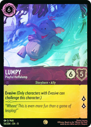 Winterspell - 056/204 - Lumpy - Playful Heffalump - Foil