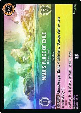 Fabled - 204/204 - Maui's Place of Exile - Hidden Island - Foil