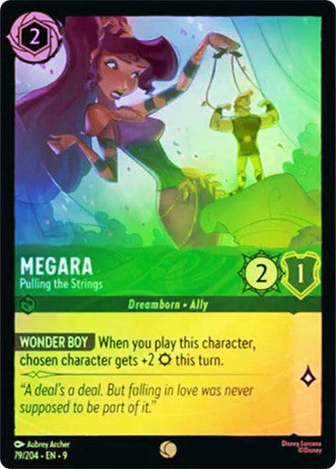 Fabled - 079/204 - Megara - Pulling the Strings - Foil