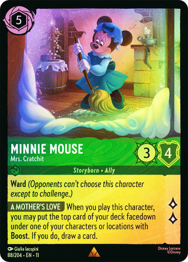 Winterspell - 088/204 - Minnie Mouse - Mrs. Cratchit - Foil