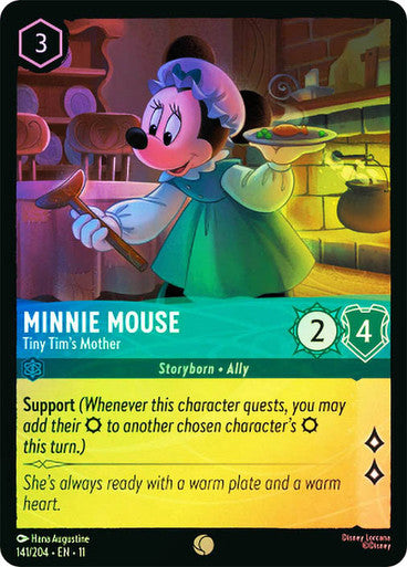 Winterspell - 141/204 - Minnie Mouse - Tiny Tim's Mother - Foil