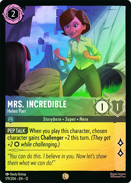 Wilds Unknown - 179/204 - Mrs. Incredible - Helen Parr - Foil