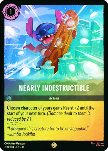 Winterspell - 200/204 - Nearly Indestructible - Foil