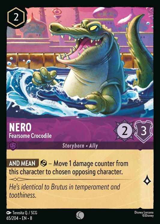Reign Of Jafar - 065/204 - Nero - Fearsome Crocodile