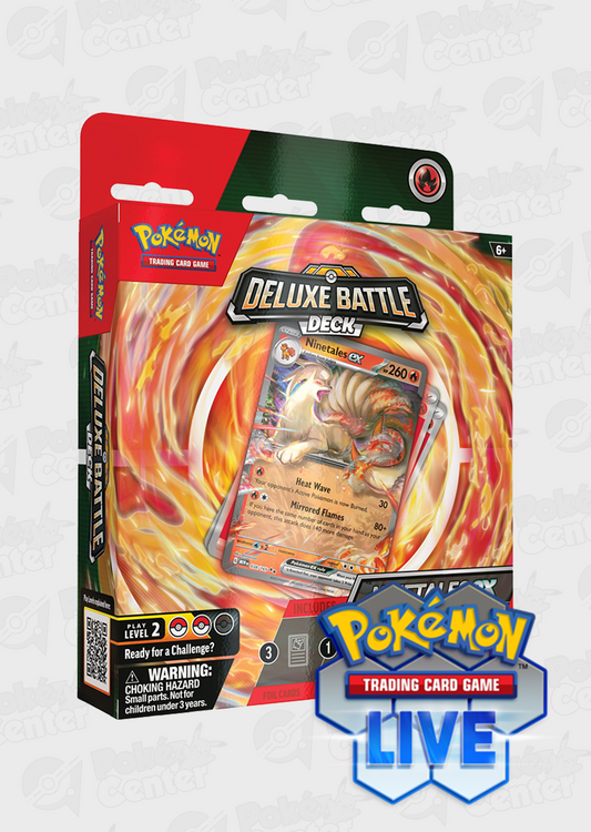 Live Code Card: Ninetales ex Deluxe Battle Deck