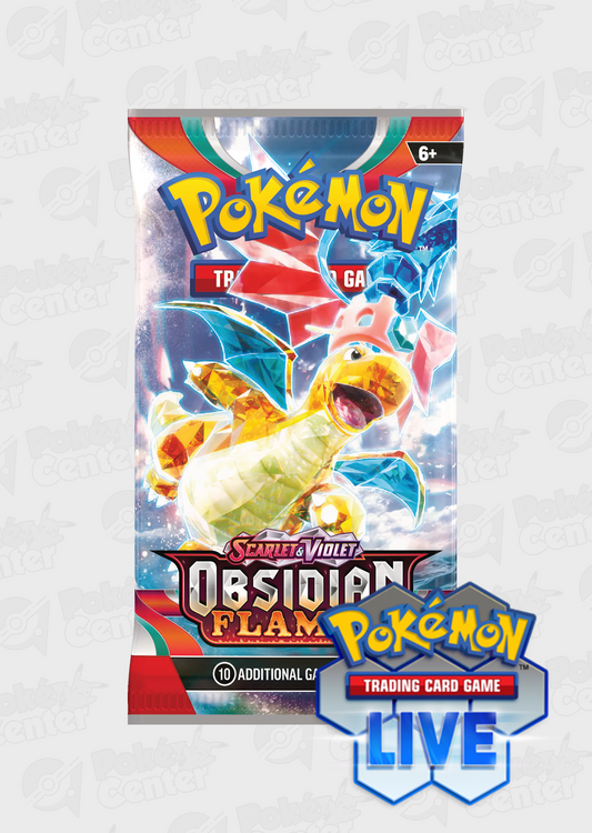 Live Code Card: Obsidian Flames Booster Pack