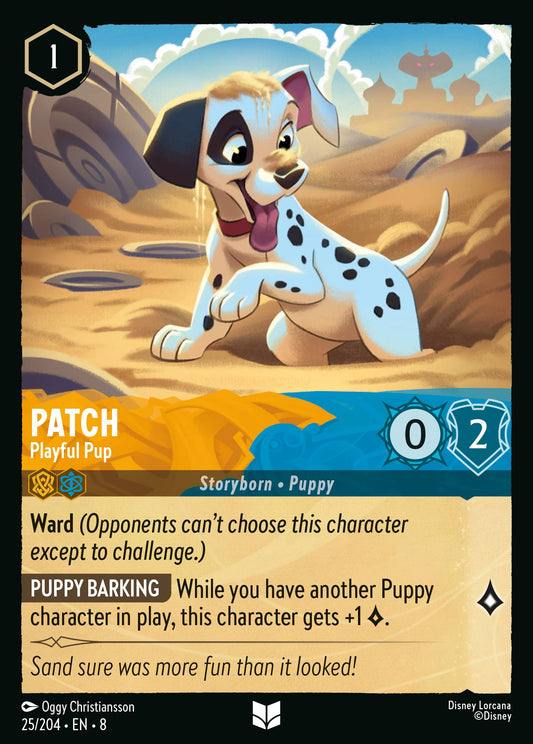 Reign Of Jafar - 025/204 - Patch - Playful Pup