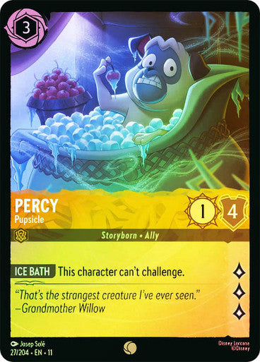Winterspell - 027/204 - Percy - Pupsicle - Foil