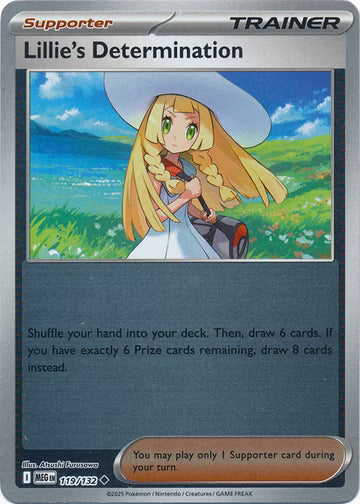 Mega Evolution - 119/132 - Lillie's Determination - Reverse Holo