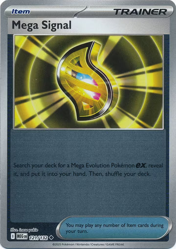 Mega Evolution - 121/132 - Mega Signal - Reverse Holo