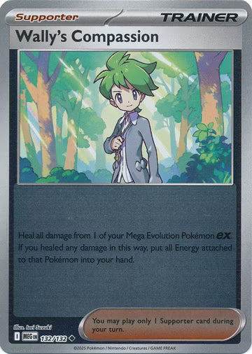 Mega Evolution - 132/132 - Wally's Compassion - Reverse Holo