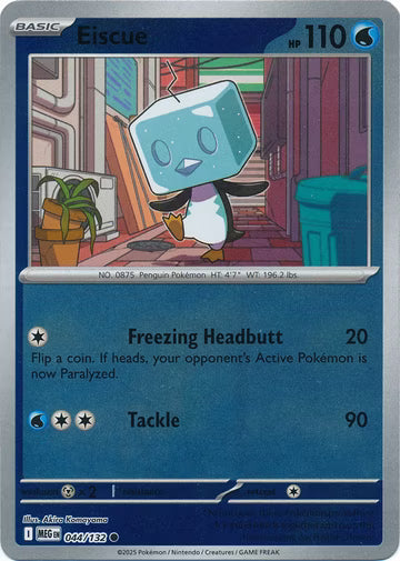 Mega Evolution - 044/132 - Eiscue - Reverse Holo