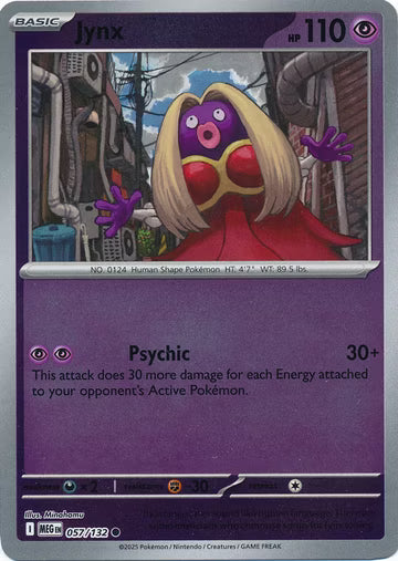 Mega Evolution - 057/132 - Jynx - Reverse Holo