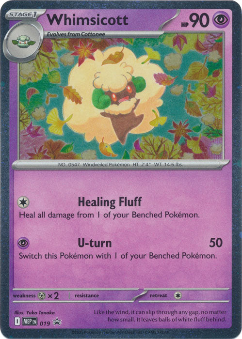 Black Star Promos - MEP019 - Whimsicott - Holo
