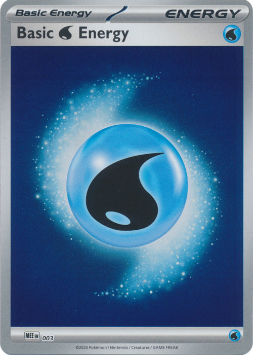 Ascended Heroes - MEE003 - Water Energy - Reverse Holo