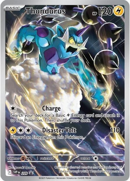 Black Star Promos - SVP209 - Thundurus