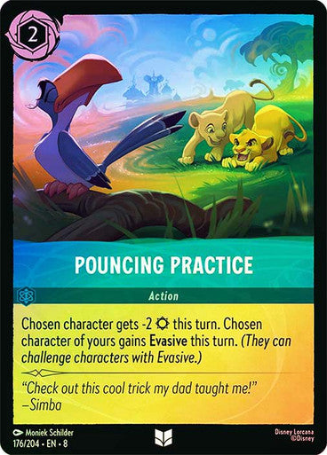 Reign Of Jafar - 176/204 - Pouncing Practice - Foil