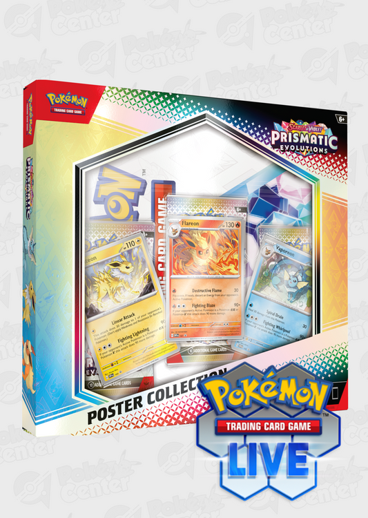 Live Code Card: Prismatic Evolutions Poster Collection