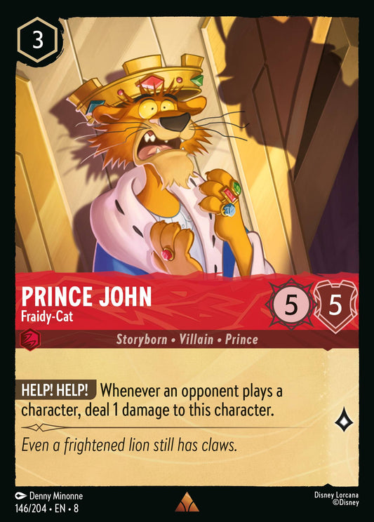 Reign Of Jafar - 146/204 - Prince John - Fraidy‐Cat